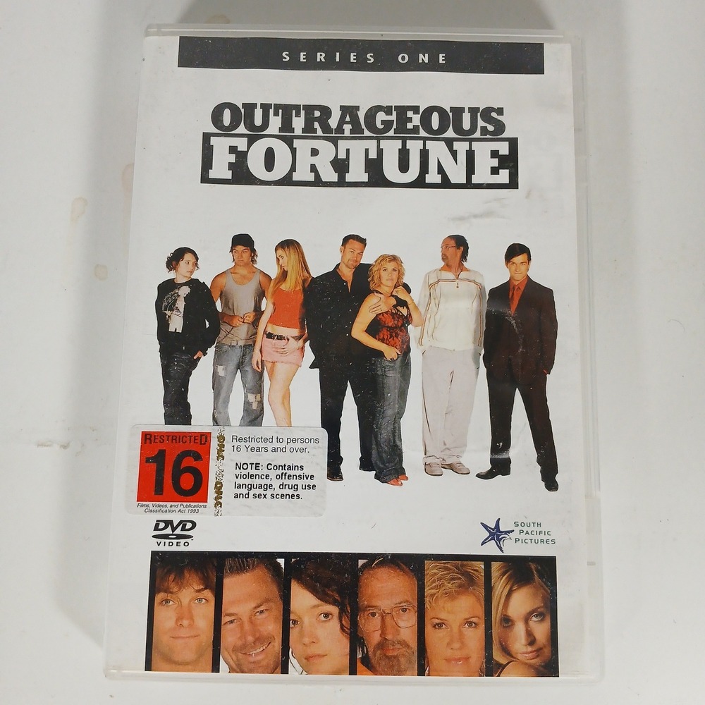 Outrageous Fortune TV Series One DVD Set Region 0 PAL New Zealand Drama